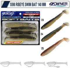 Owner 5598 Ribeye Swimbait 140mm