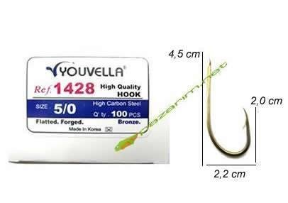 Youvella 1428 Kalın Bronz İğne No:7/0