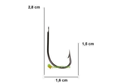 X-Sharp 505 Black Nikel İğne 1 no