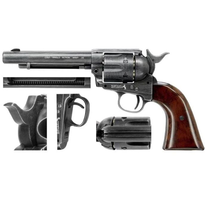 Umarex Colt SAA.45 4.5 İnc Full Metal Antik Havalı Tabanca