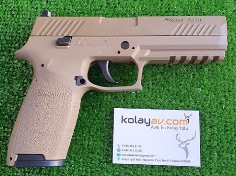 Sig Sauer P320 Çöl Blowback Havalı Tabanca (Pellet)