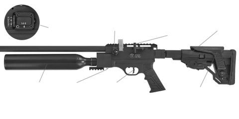 Hatsan Factor PCP Havalı Tüfek, 5.5mm