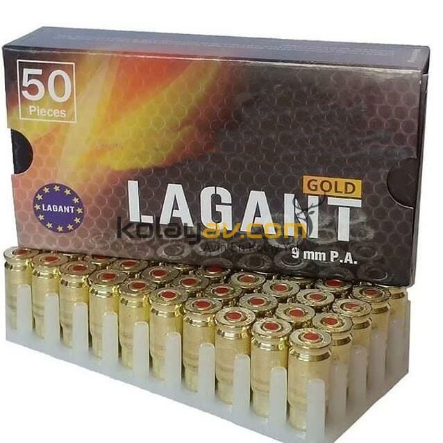 Özkursan Lagant 500 Bar Kurusıkı Mermisi, 9mm