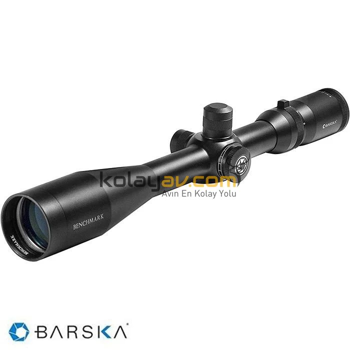 BARSKA BENCHMARK 4-16x50 Mil-Dot Tüfek Dürbünü