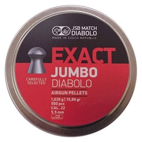 JSB Jumbo Exact 5.5mm 15,89 gr Havalı Saçma, Pellet