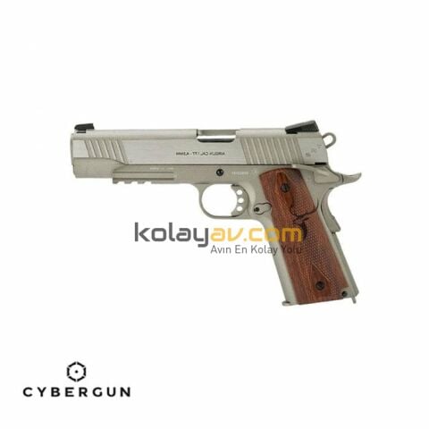 CYBERGUN Swis Arms 1911 TR Gümüş Blowback Havalı Tabanca