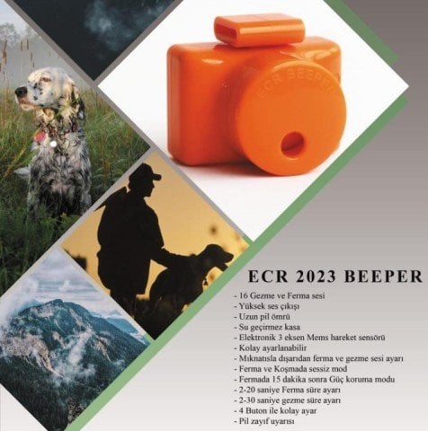 ECR 2023 Yeni Beeper Ferma Tasma (Su Geçirmez Elektronik)
