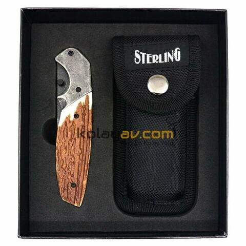 STERLING 11,43 cm Taşlanmış Liner Lock Çakı