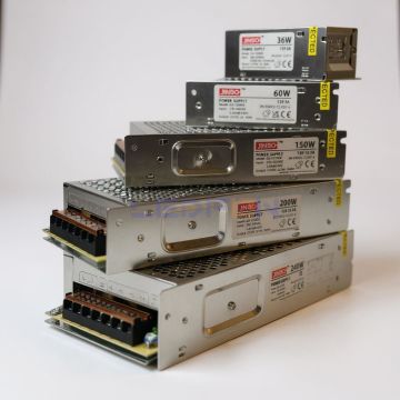 Jinbo 12V 20A 240W Metal Kalın Kasa Adaptör