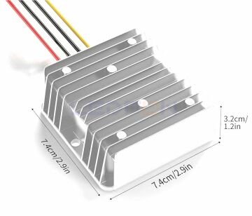 24V 12 Volt 10A Düşürücü Çevirici