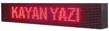 16x96 cm Led Kayan Yazı