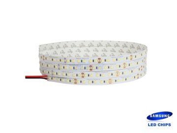 24V 19.2W Samsung 120 Led Silikonsuz 3000K Günışığı Şerit Led