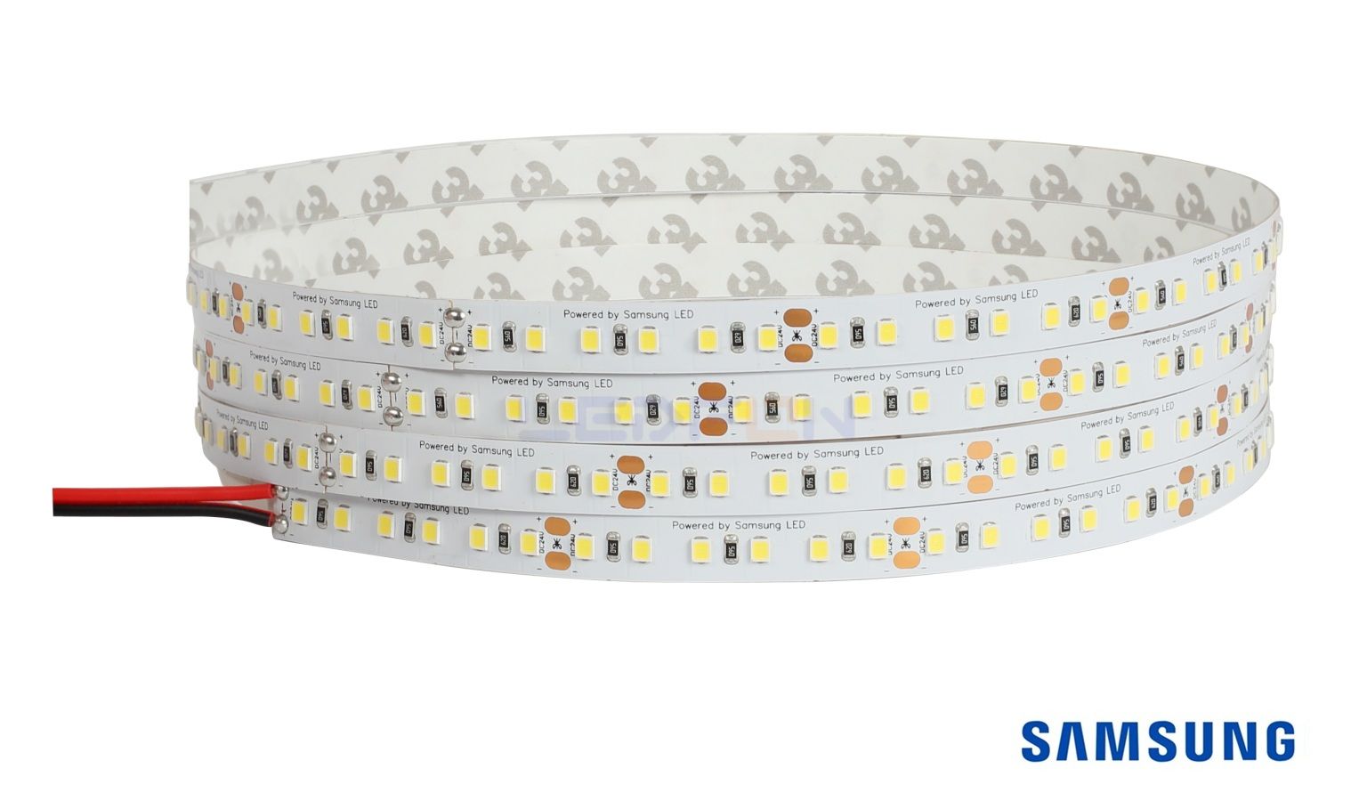 24V 19.2W Samsung 120 Led Silikonsuz 3000K Günışığı Şerit Led