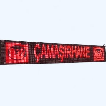 32x160 cm P10 Led Tabela