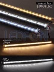 12V Kasalı 3000K Günışığı Çubuk Bar Led 100cm