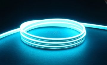 6x12mm 12V 9W IP67 Buz Mavi Neon Led 1cm