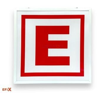 Eczane E Logo Led Tabela 60x60cm
