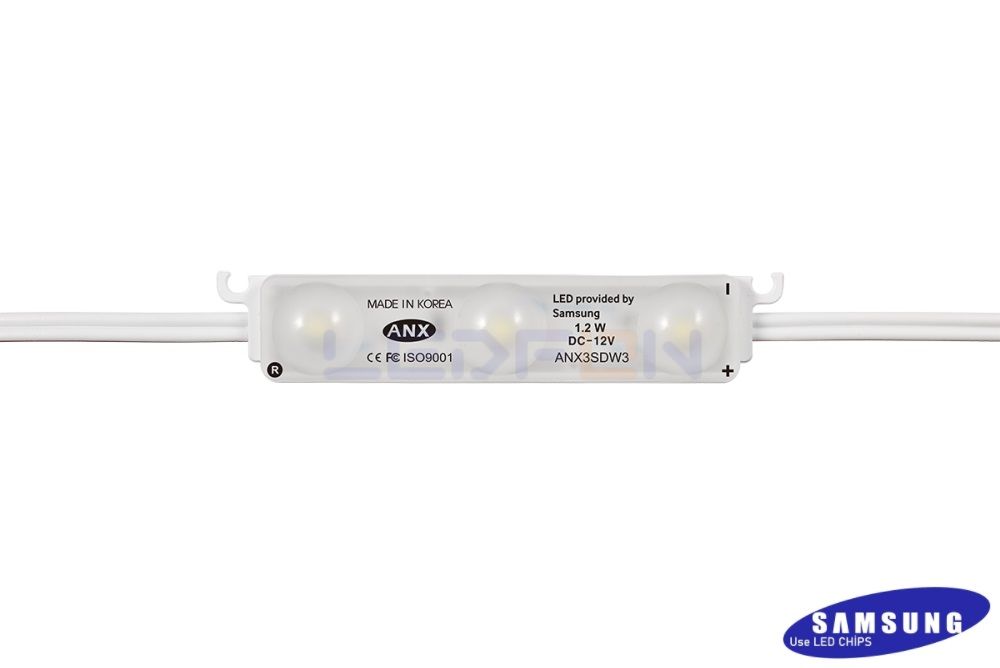 12V 1.2W Samsung 3000K Günışığı Modül Led