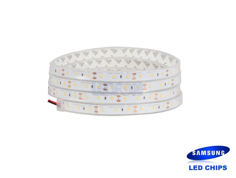 12V 14.4W Samsung 60 Led IP65 Silikonlu 6500K Beyaz Şerit Led