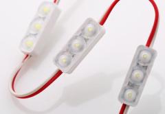 12V Mini Üçlü 0.5W Modül Led Günışığı 3000K