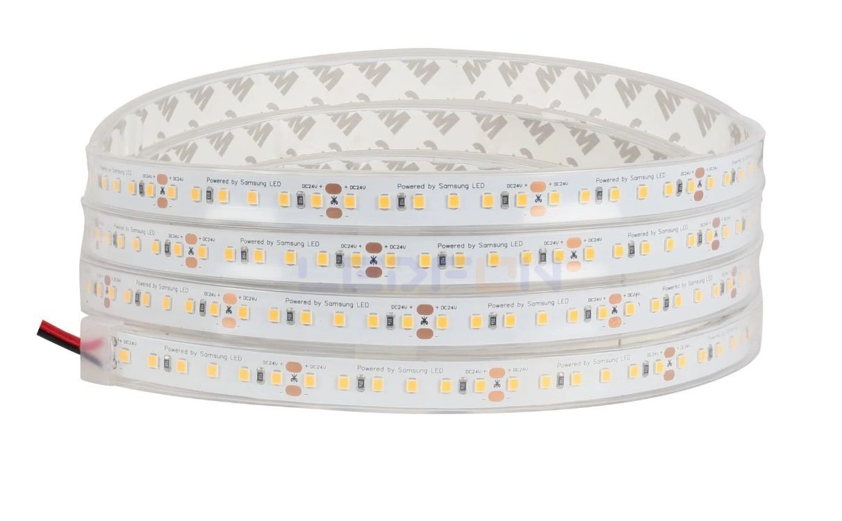 24V 19.2W Samsung 120 Led IP65 Silikonlu 4000K Naturel Şerit Led