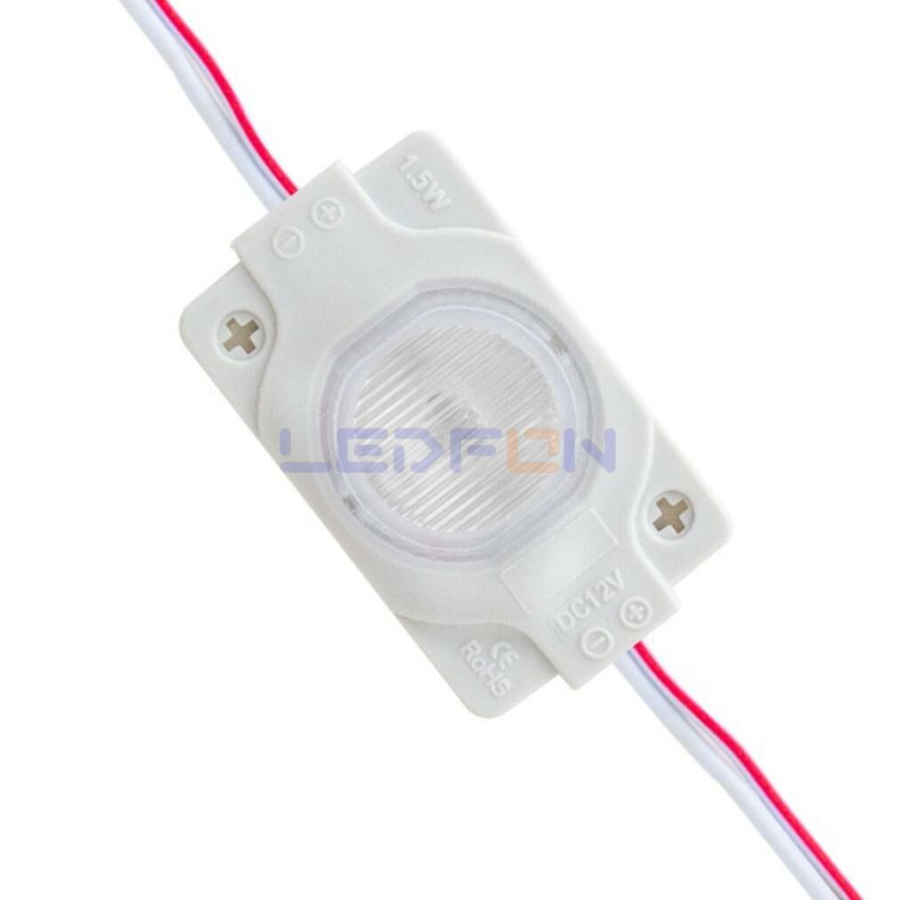 12V 1.5W Power Tekli Beyaz Modül Led