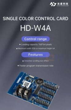 HD-W4A Wifi Led Kontrol Kartı