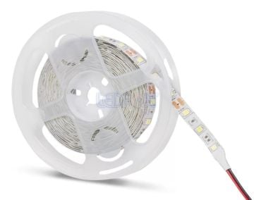 12V 4040 Silikonsuz Mavi Şerit Led