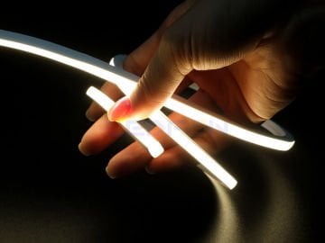 6X6mm 24V 8W IP67 3000K Neon Led