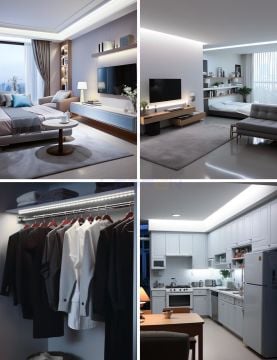 Samsung 24V 14.4W 70 Led IP20 6500K Şerit Led