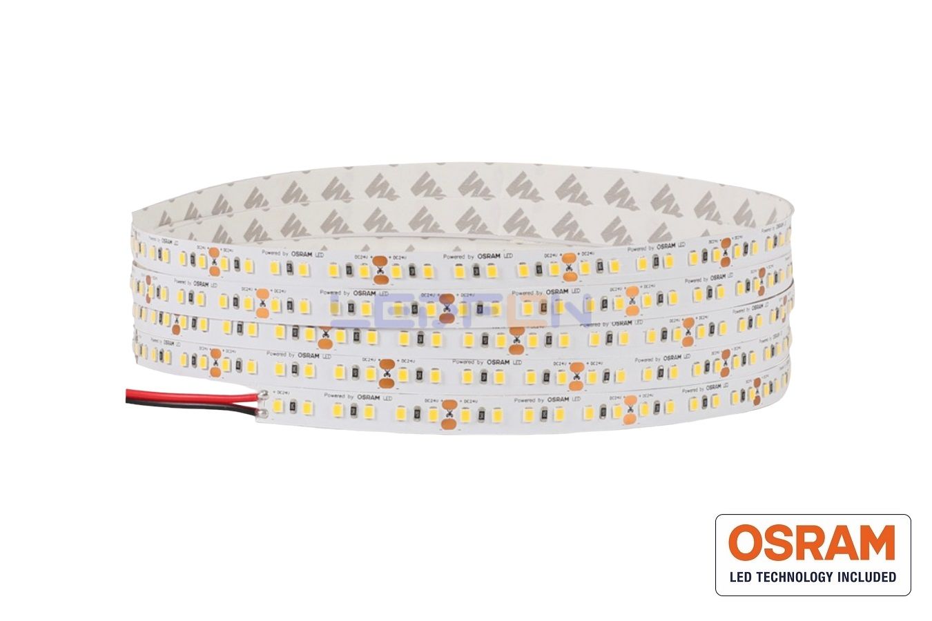 24V 19.2W Osram 120 Led Silikonsuz 4000K Naturel Şerit Led