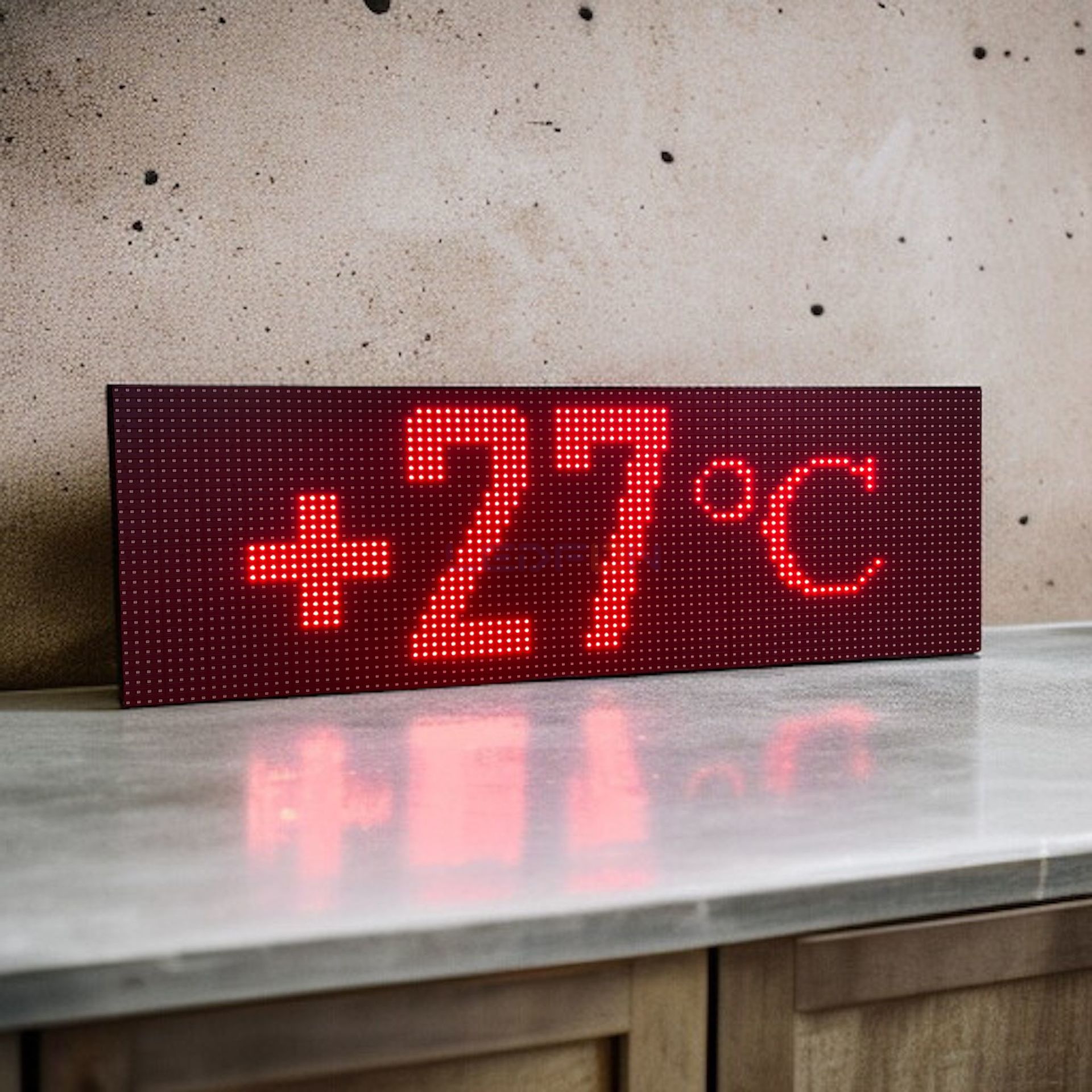 Dijital Led Termometre Sıcaklık Tabelası