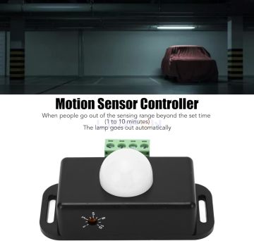 Zaman Ayarlı PIR Hareket Sensörü 8A