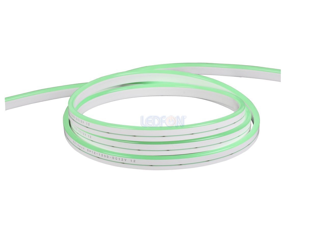 6x12mm 12V 9W IP67 Yeşil Neon Led 1cm