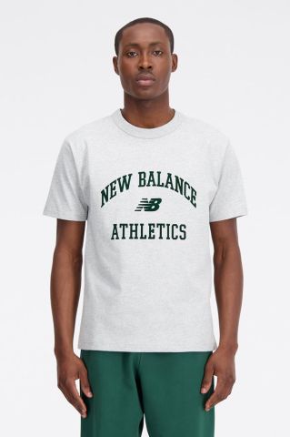 New Balance Lifestyle MNT1402-AG Gri Erkek T-Shirt