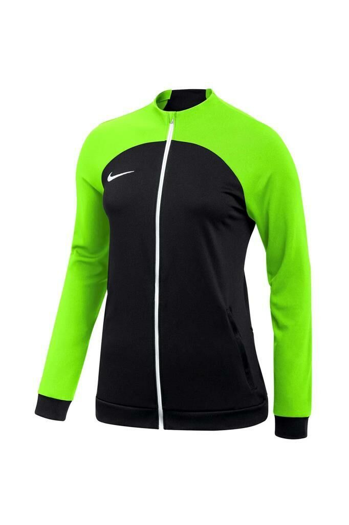 Nike W Nk Df Acdpr Trk Jkt K DH9250-010 Siyah Yeşil Kadın Sweatshirt