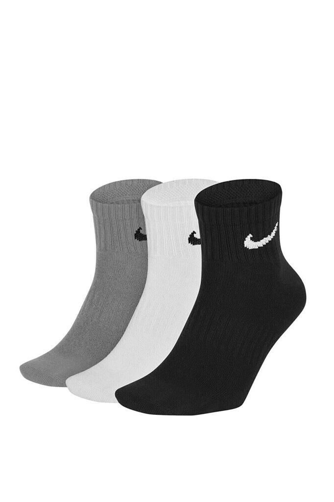 Nike Everyday Ltwt Ankle Unx SX7677-901 3'lu  Çorap