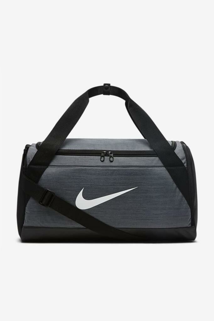 Nike Brasilia Team Duffel S CK0939-064 Gri Spor Çanta