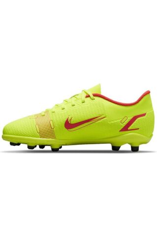 Nike JR Vapor 14 Club FG/MG CV0823-760 Neon Yeşil Çocuk Futbol Krampon