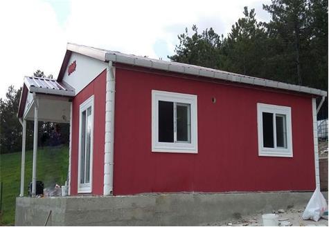 64m2 Tek Katlı Prefabrik Ev