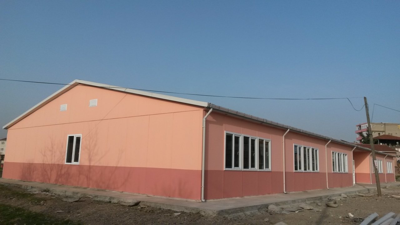 Prefabrik Okul Binası 529m2