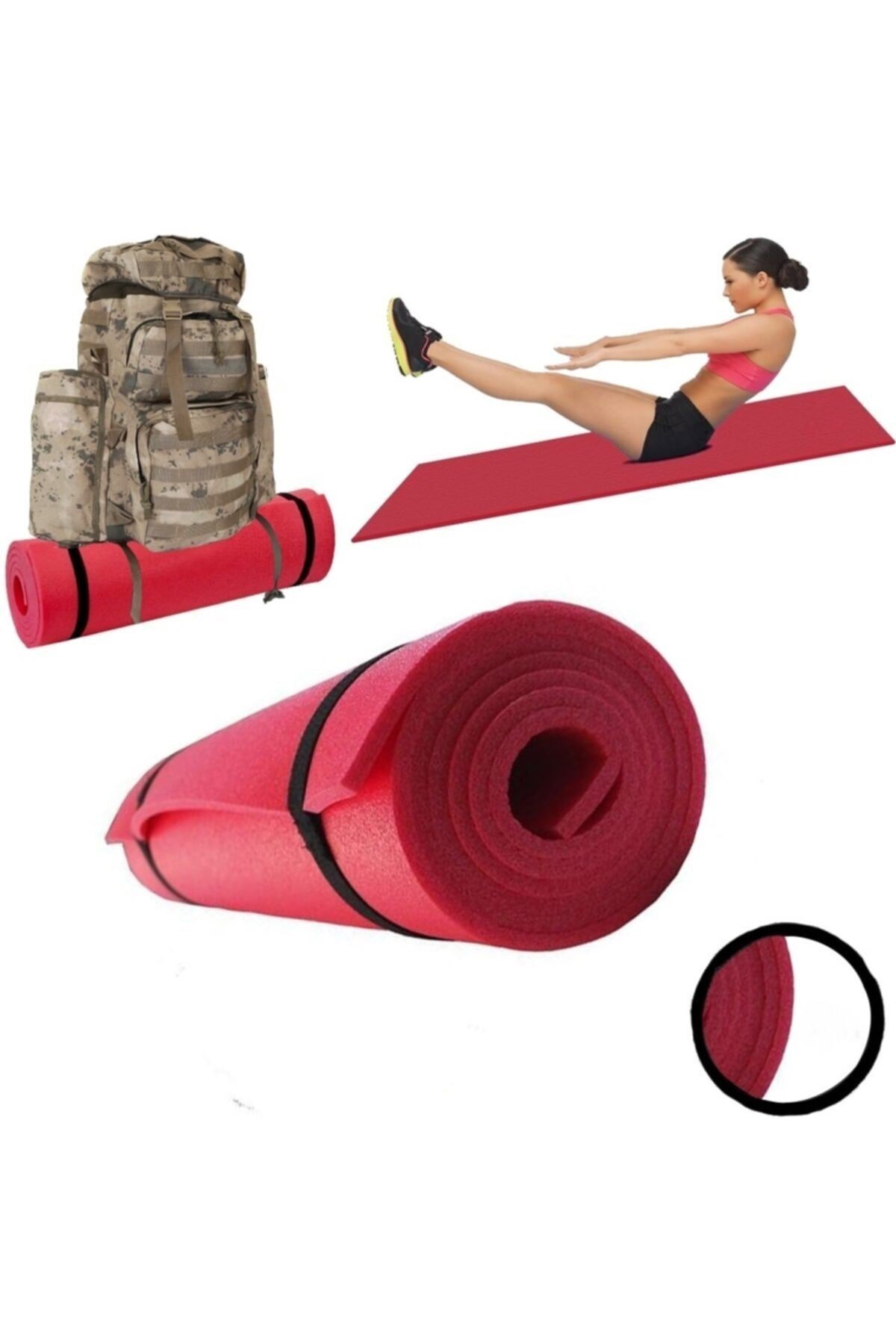 Attack Sport Pilates Minderi Yoga Matı  6 Mm 50x140 Cm