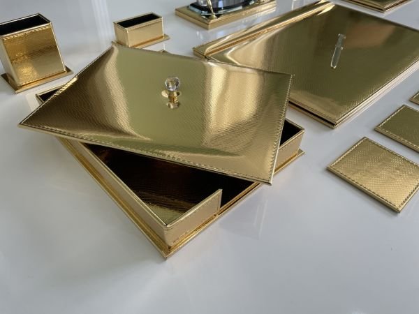 Sümenvadisi Gold İnci Luxury Desk Set