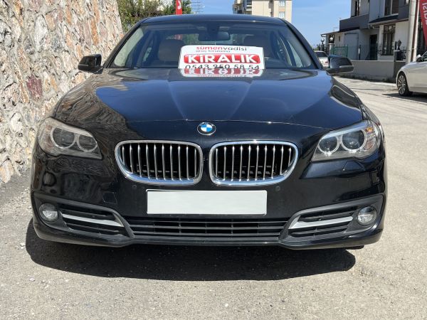 BMW 5.20İ 2016 Sıfır ayarında Executive Yüksek Paket VIP Araç Kiralama aylıkta günlüğü