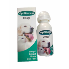 Optibiomega Somon Yağı Kedi Köpek Omega 3 ve 6 Besin Takviyesi 100 ml