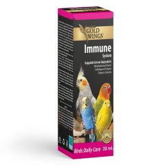 Gold Wings Premium Kuş Vitamini İmmune Enfeksiyon Önleyici 20 ML