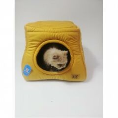 Chakiepets 3 Fonksiyonlu Kapalı Kedi Köpek Yatağı 50*40*43cm