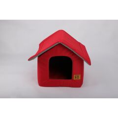 Chakiepets Kumaş Kedi Köpek Kulübe Yatak S 40*55*42cm