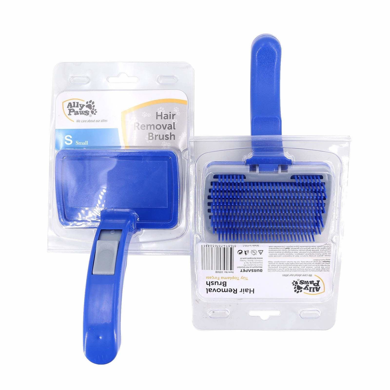 ALLY PAWS PLASTİK UÇLU TÜY ATMALI TARAK 10503