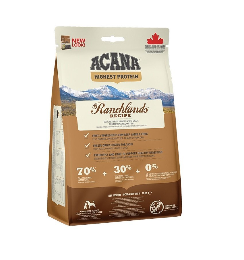 Acana Ranchlands Yetişkin Köpek Maması 2 Kg